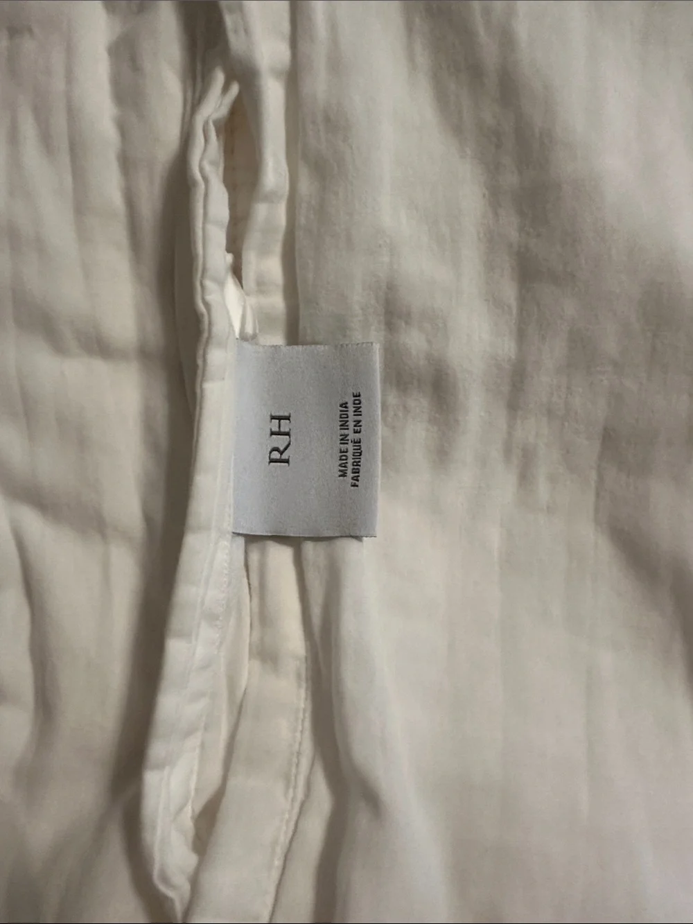 RH channel stitch King Shsms (pair)